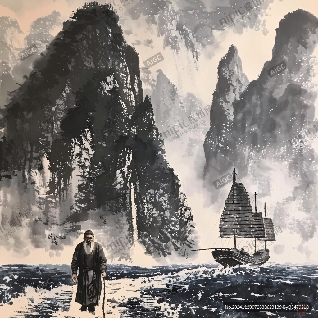 达摩东渡图