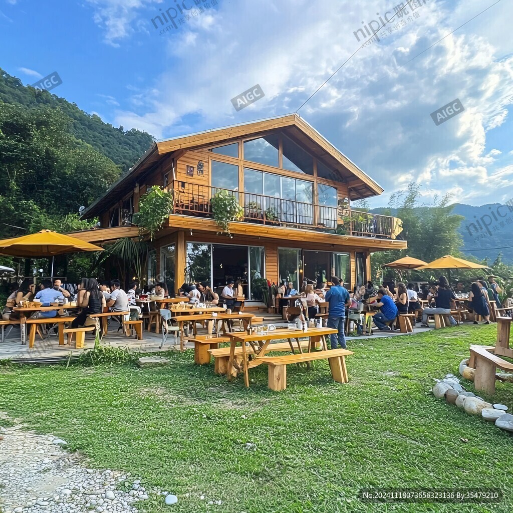 露营风餐厅