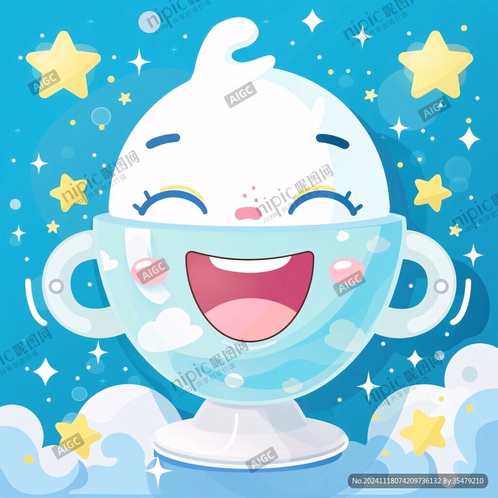 科技感娃娃吉祥物