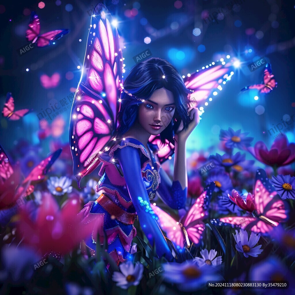 班蝴蝶梦幻光影