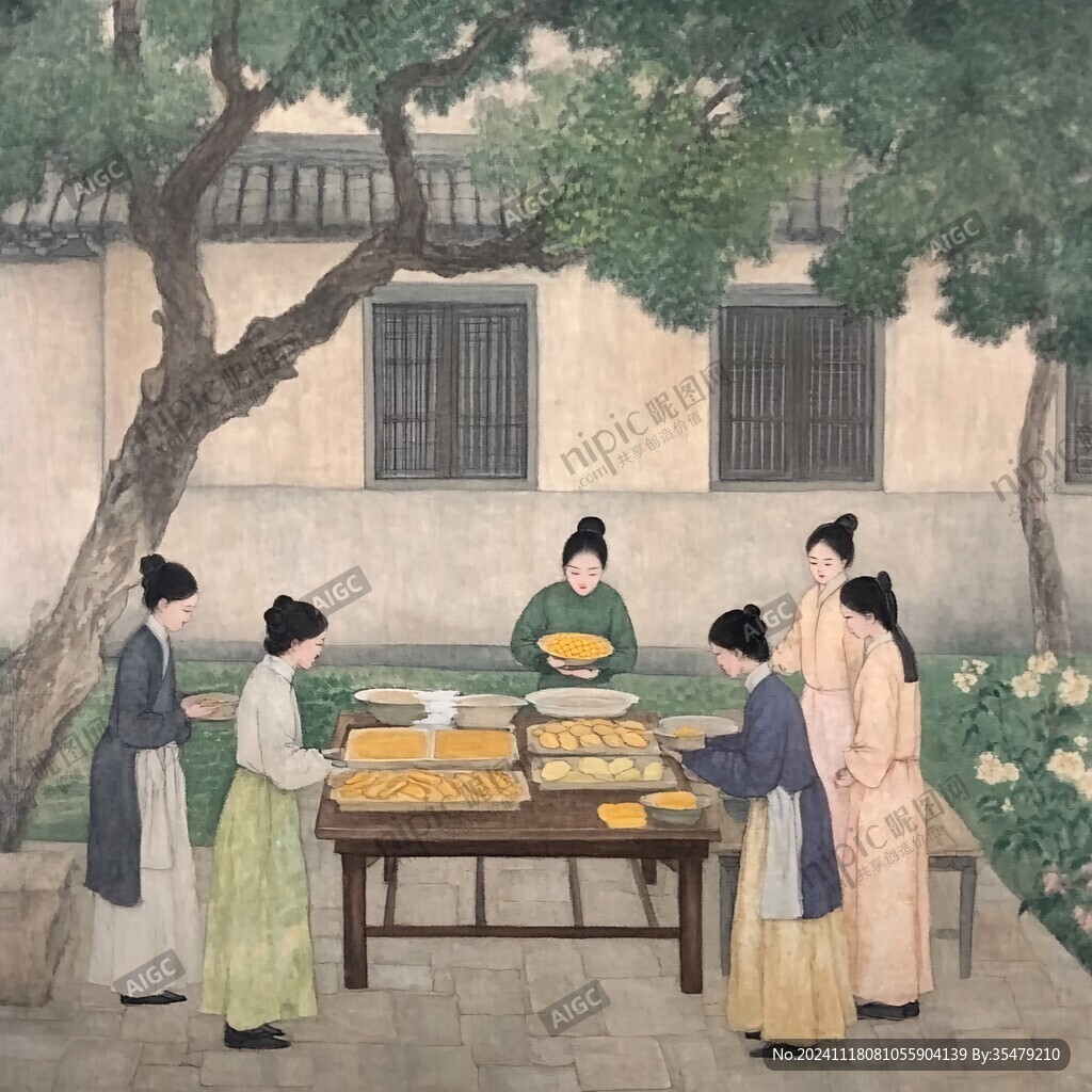 古代点心作坊