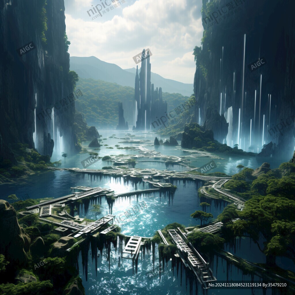 水上场景建模