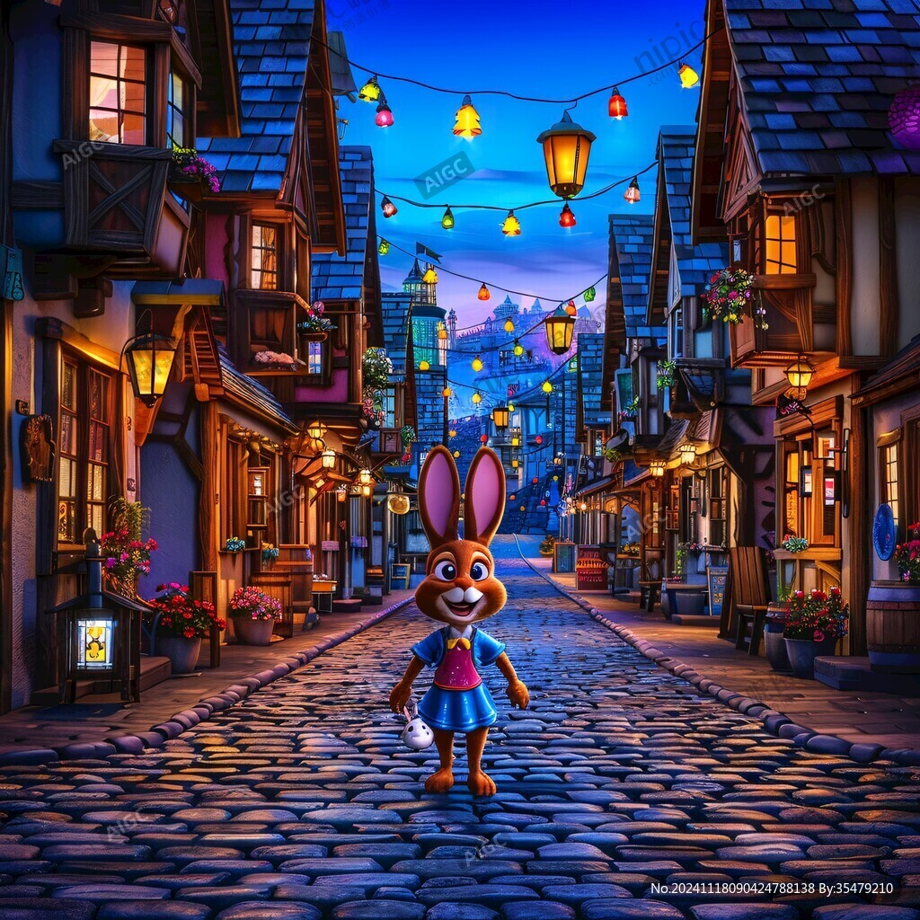 疯狂动物城插画