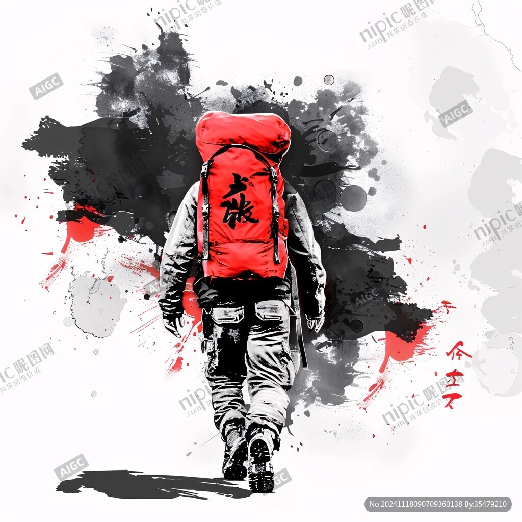 背包插画