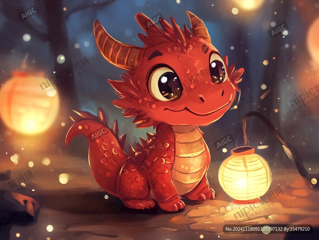 小龙拜年