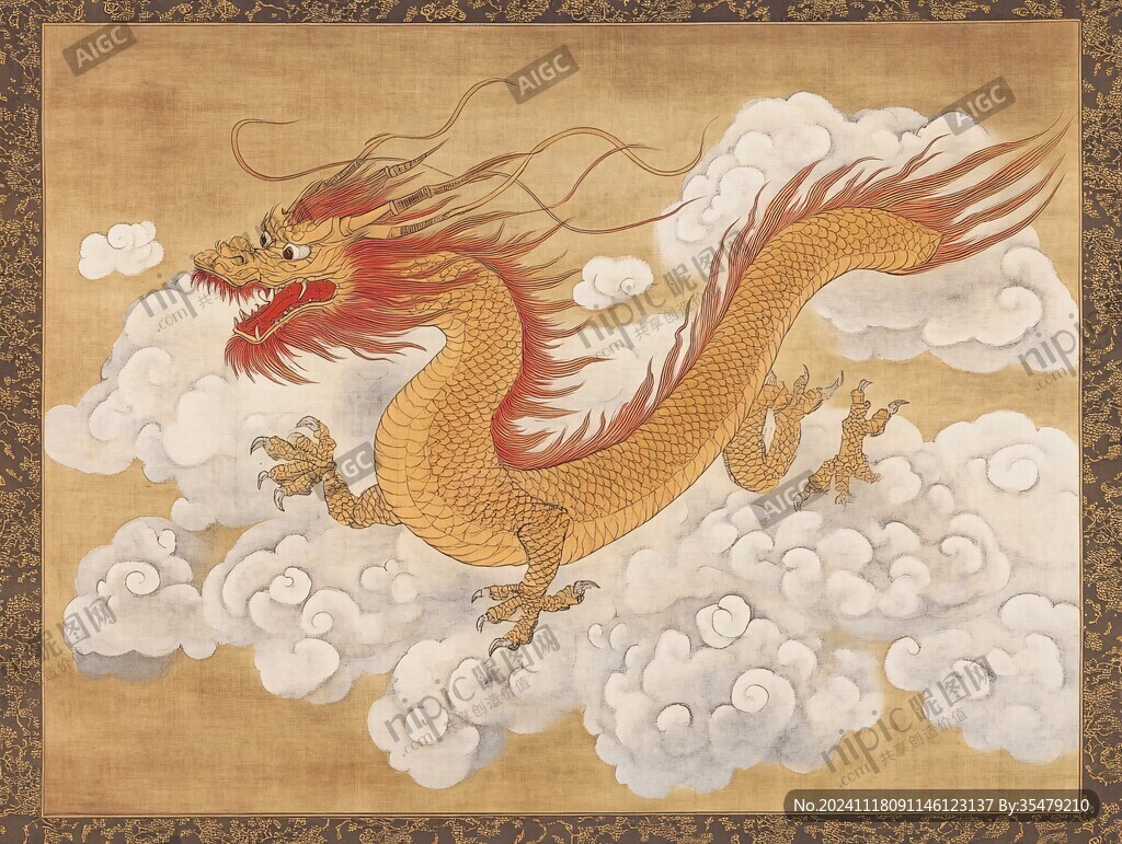 龙吉祥画