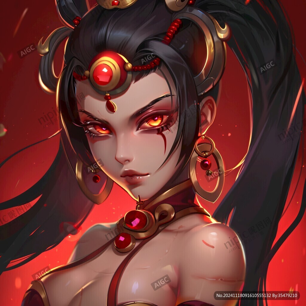 貂蝉插画