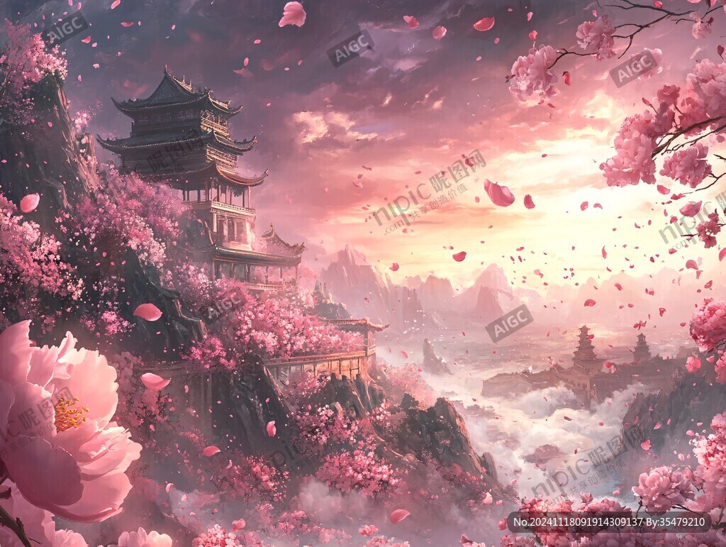 古风仙境天上宫阙