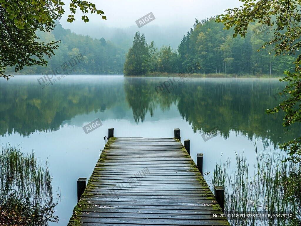 湖畔平台