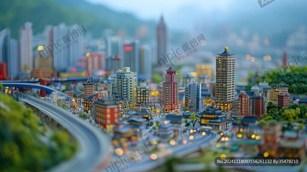 微缩模型城市