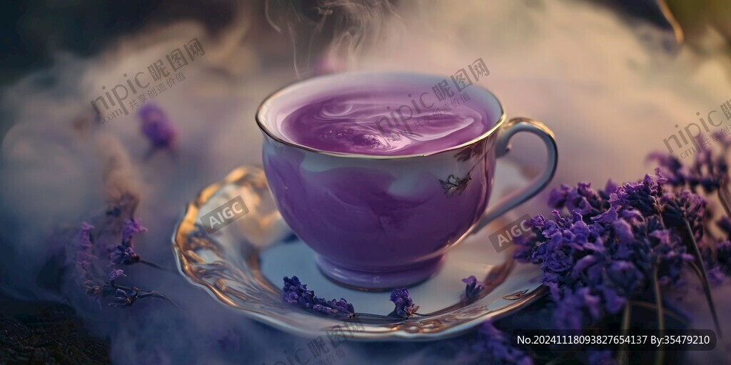 奶茶紫色风情