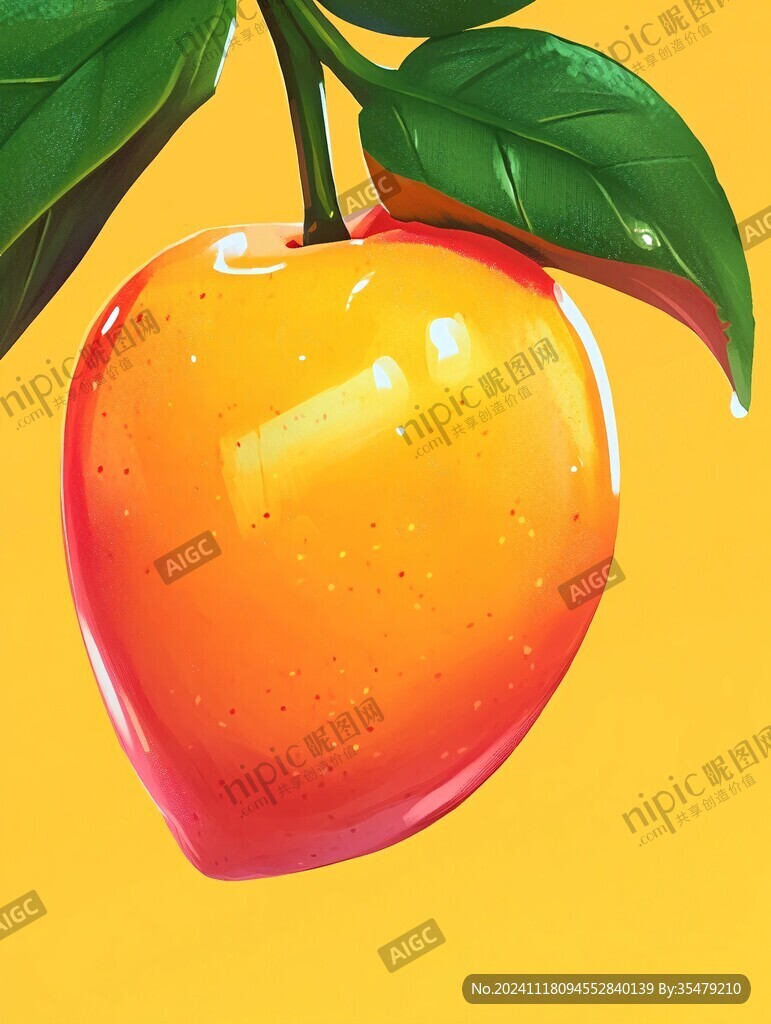 lowpoly苹果