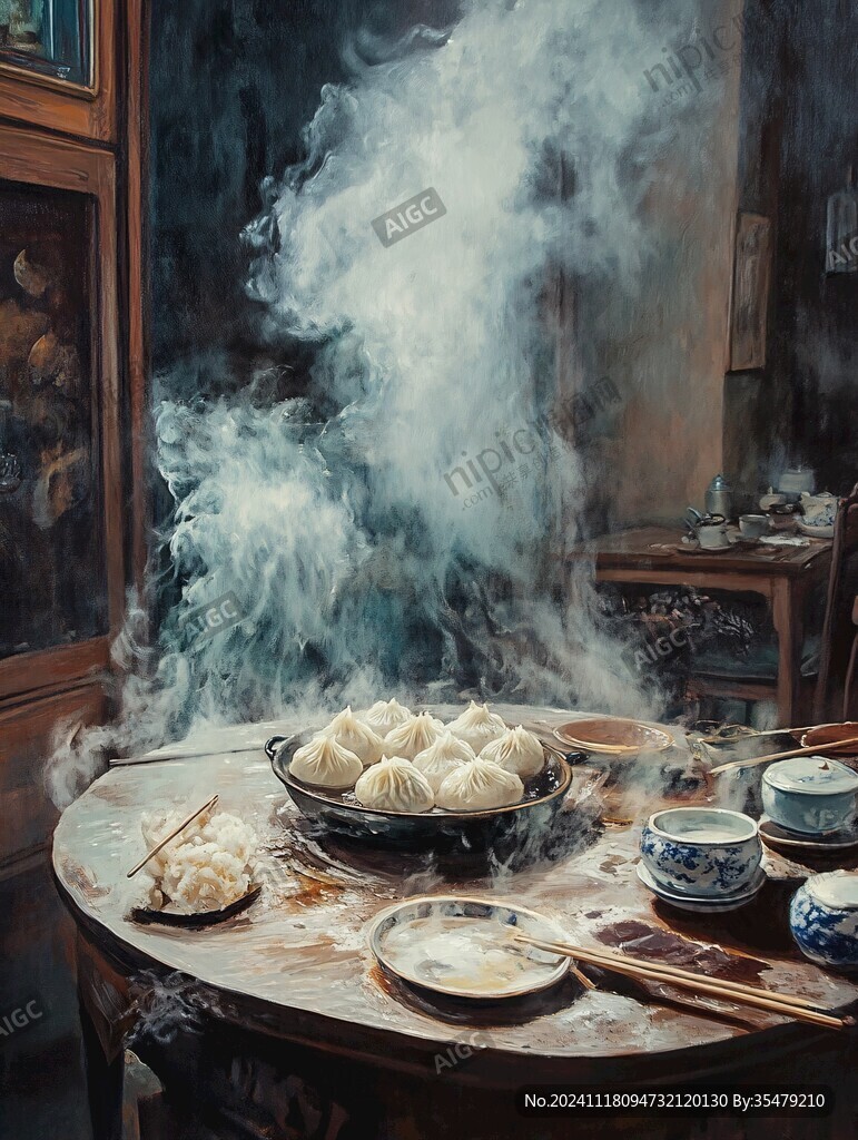 馍馍蒸汽