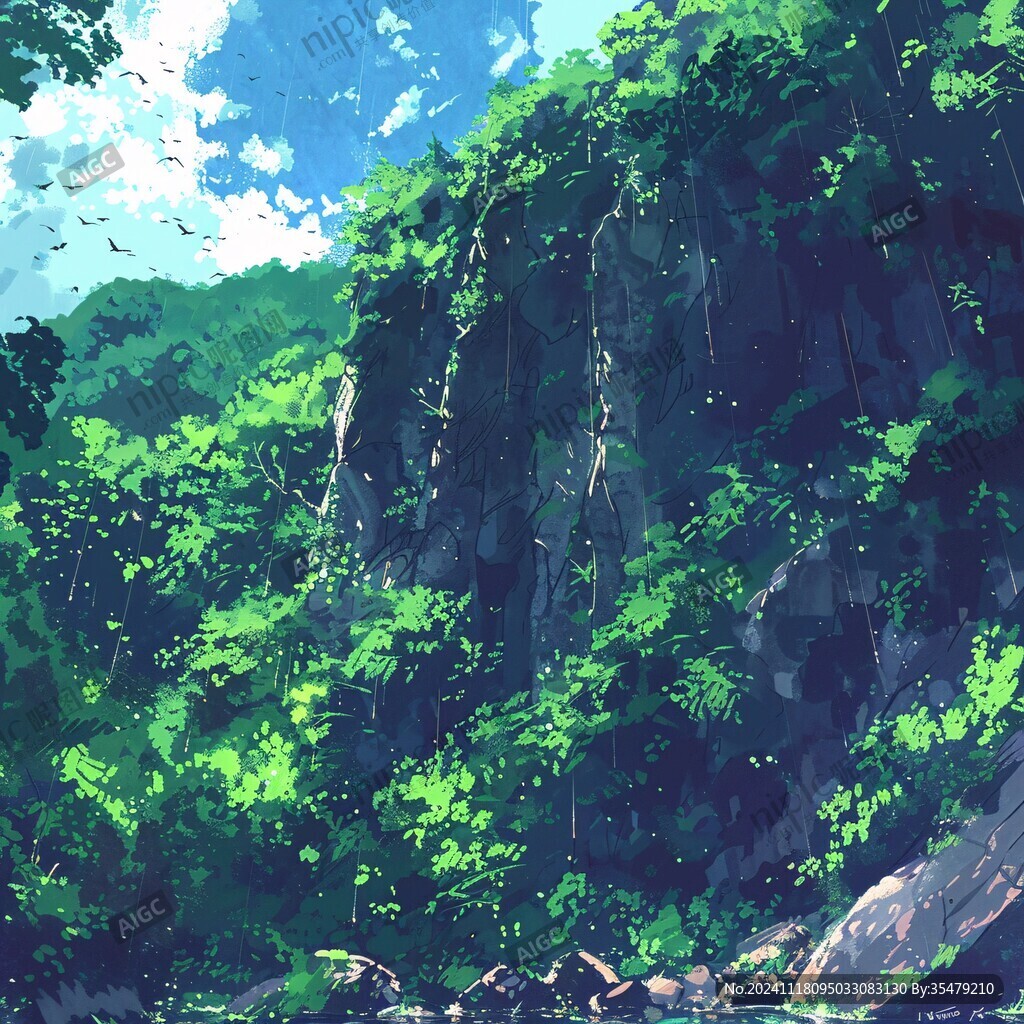 新海诚风格插画