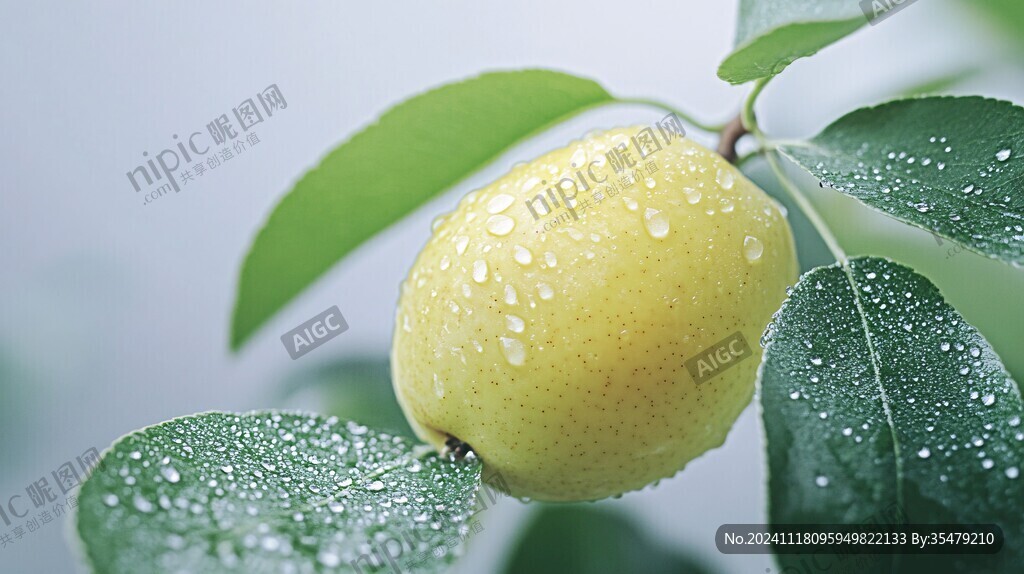 雨露青梨
