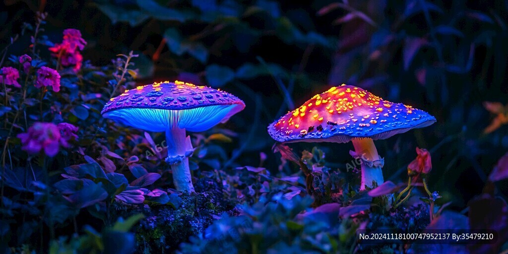 微光蘑菇