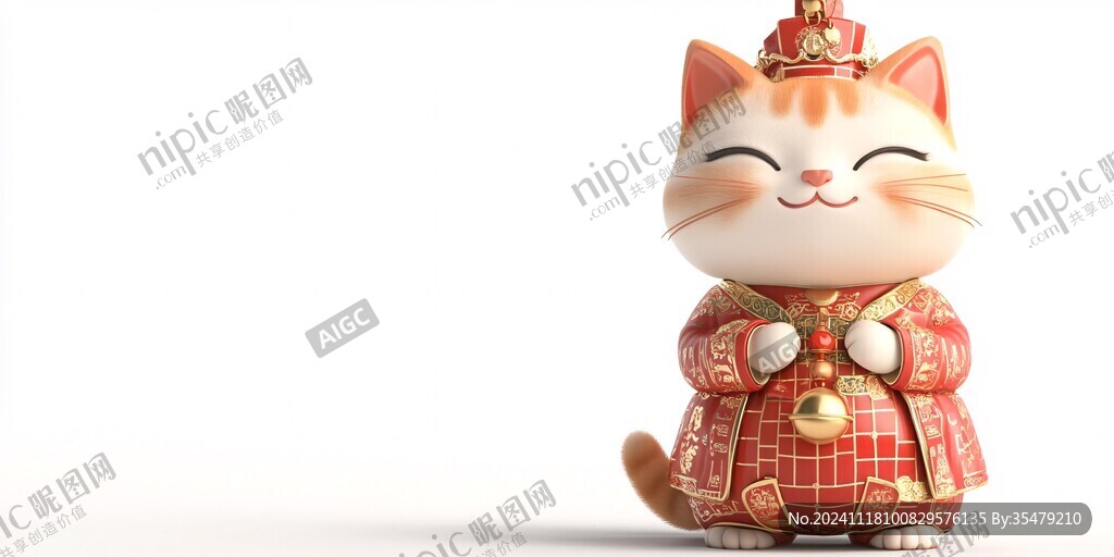 招财猫素材