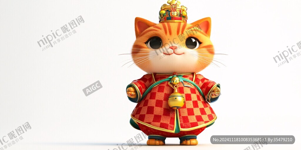 动画招财猫