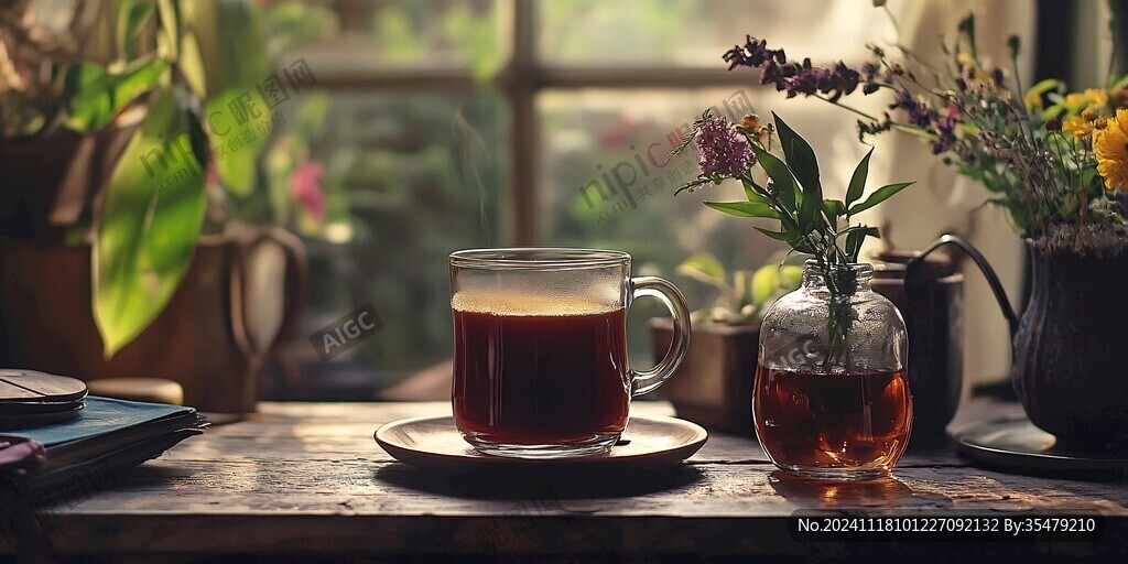 窗前儃红茶