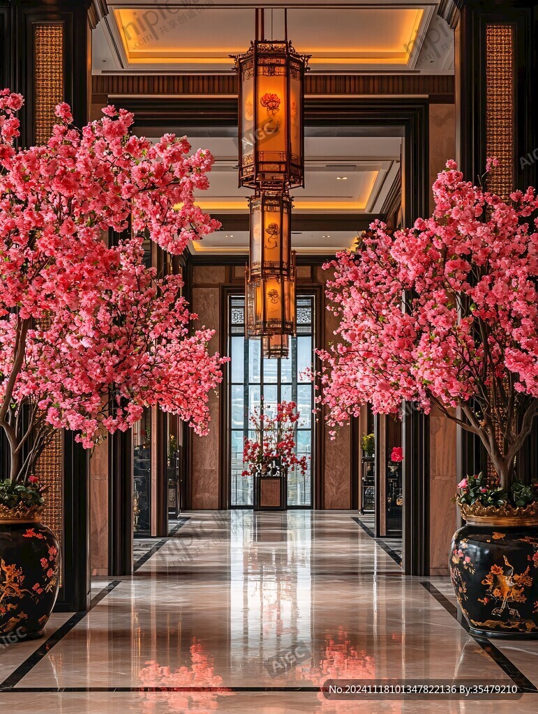 酒店过道酒店内景