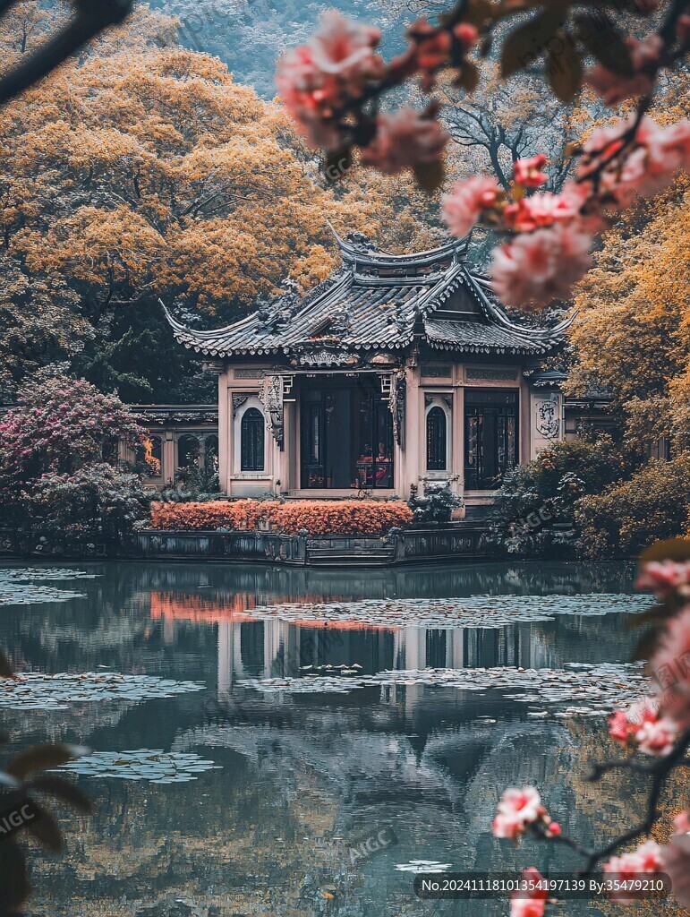 爱晚亭秋