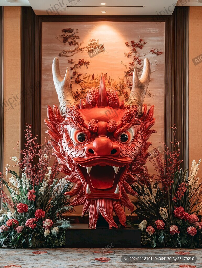 龙年迎宾陈设