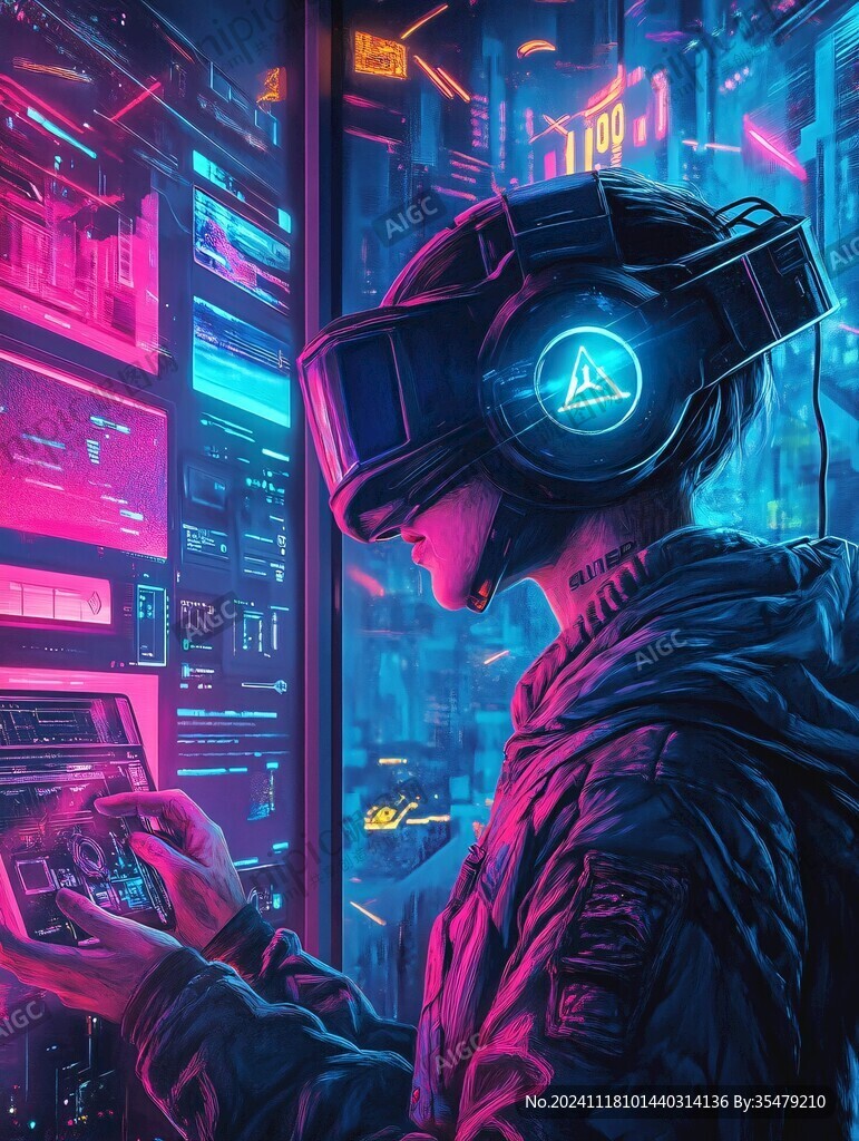 vr插画