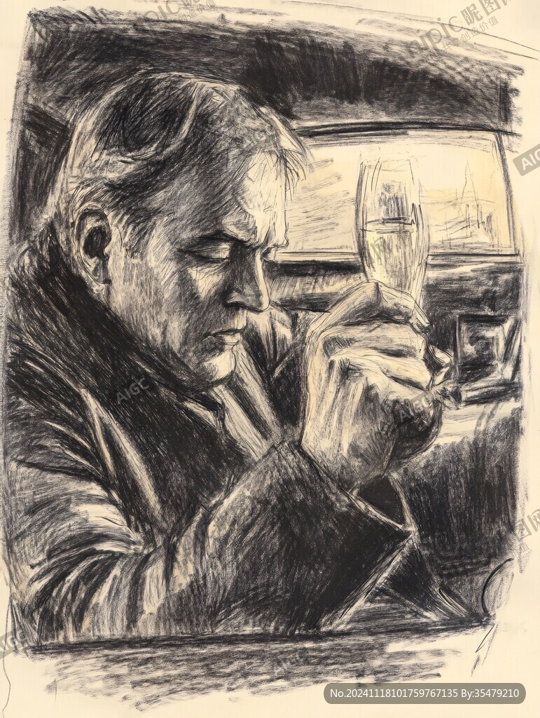 人像酒杯