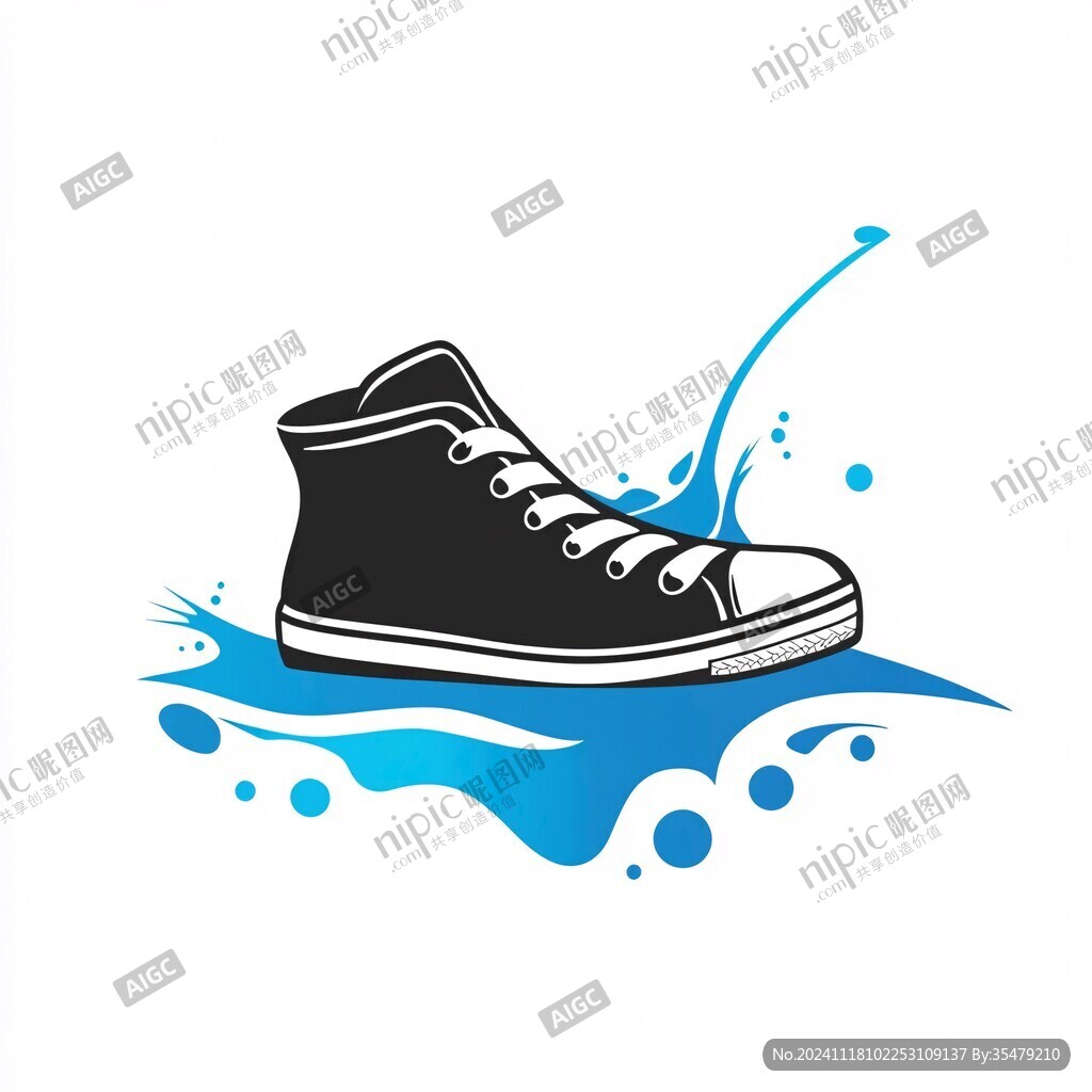 涉水徒步鞋logo