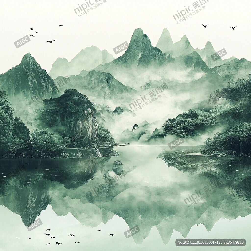 大气高清意境山水