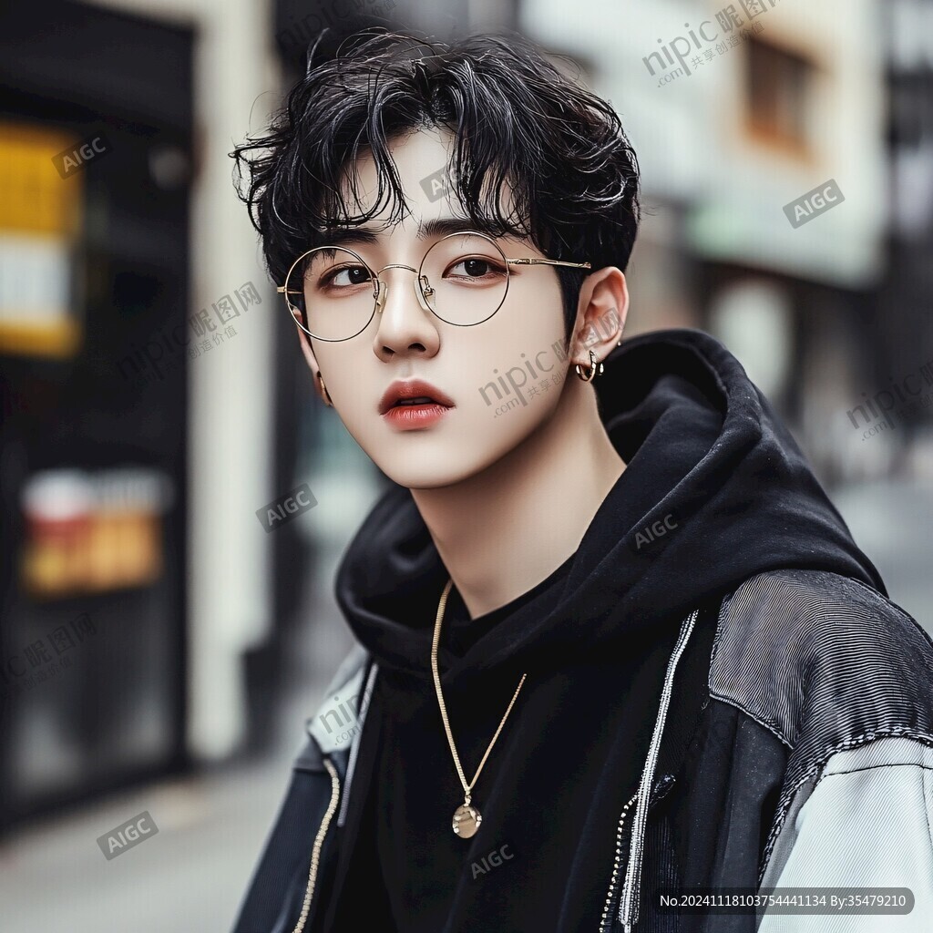 潮流男眼镜