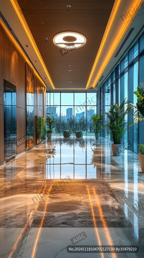 金融中心内景