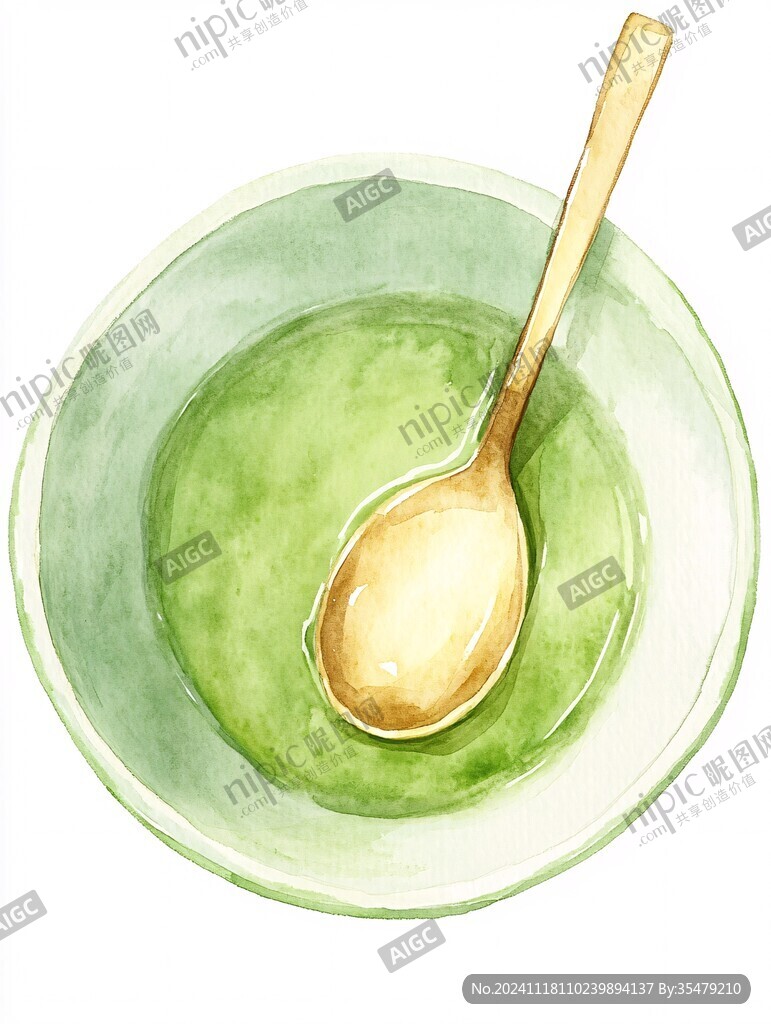 绿豆汤插画