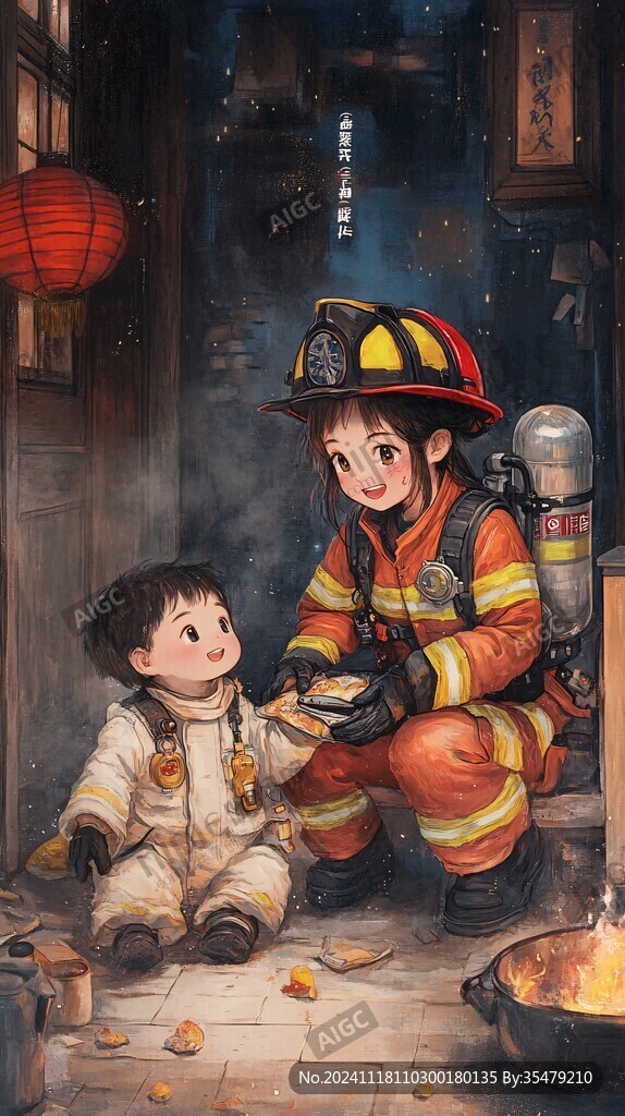 初春消防组出初之图