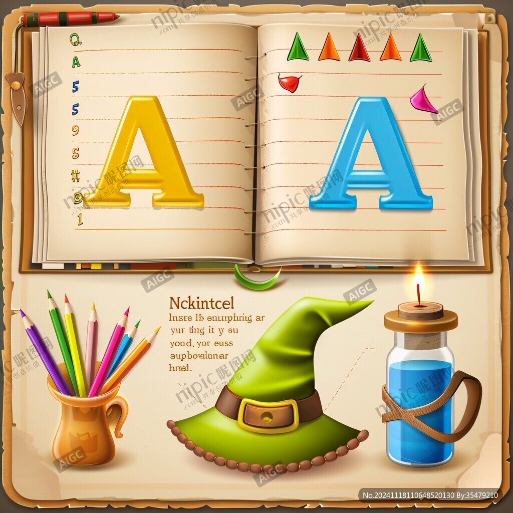书本字体