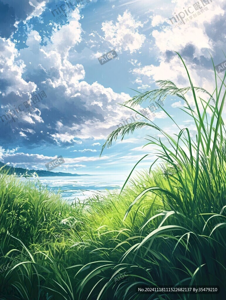 唯美沿阶草