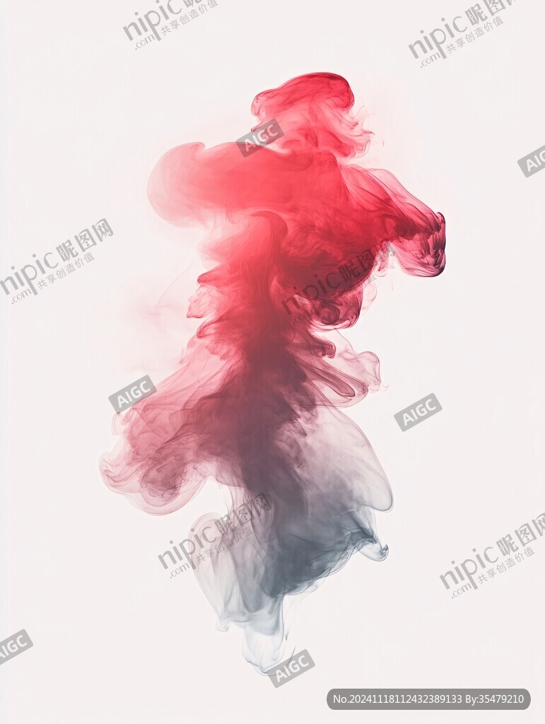 烟雾晕染泼墨