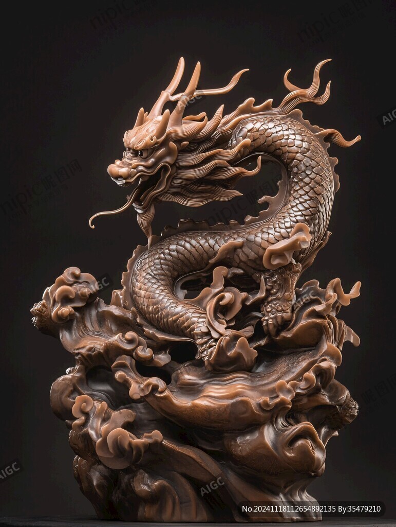 金龙摆件