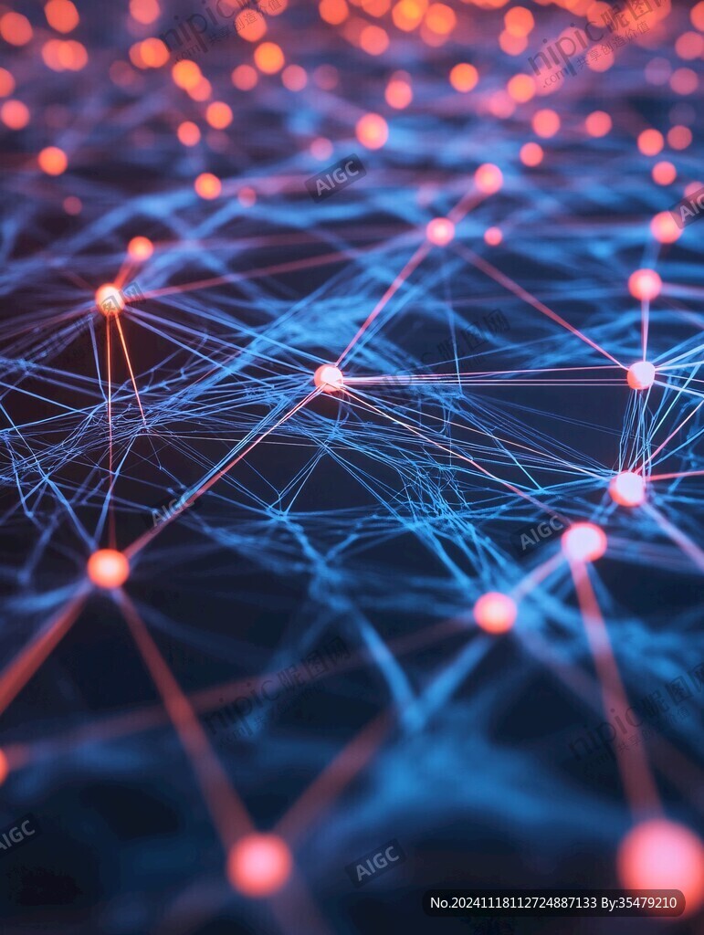 科技线条网络科技