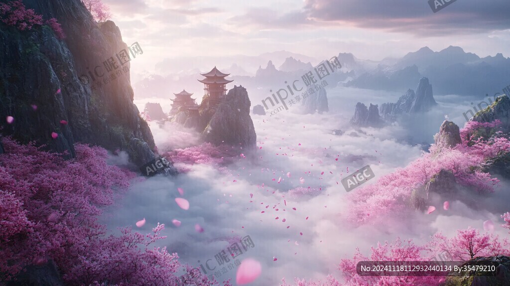 桃花源仙境