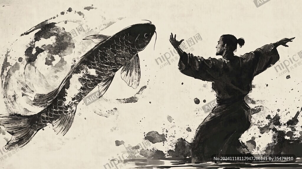 太极宗师插画