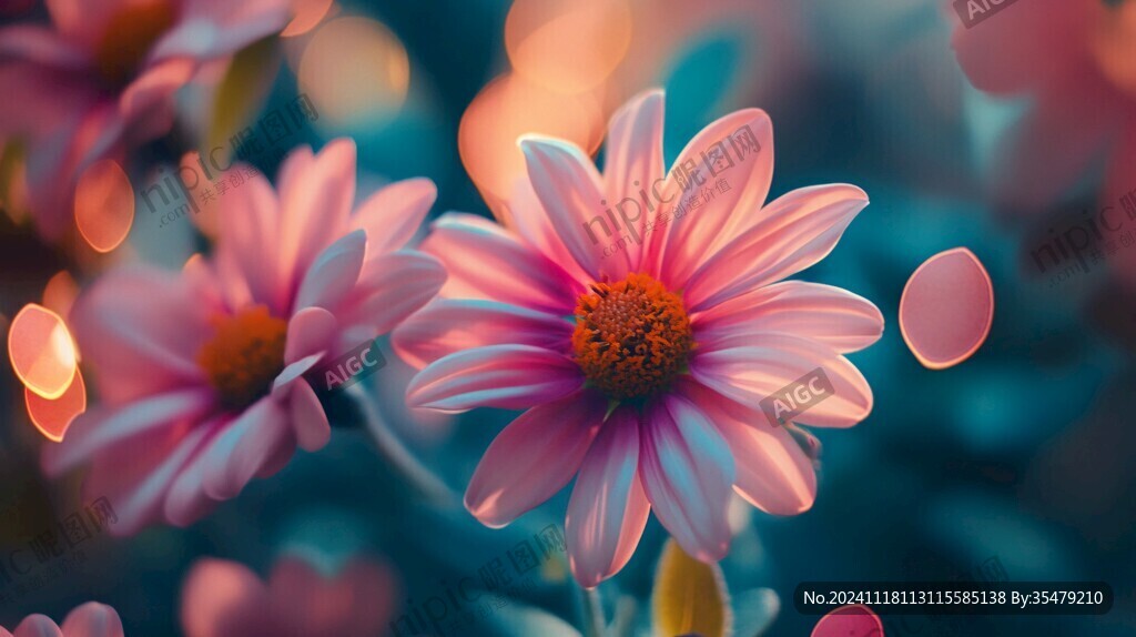 炫彩花朵壁纸