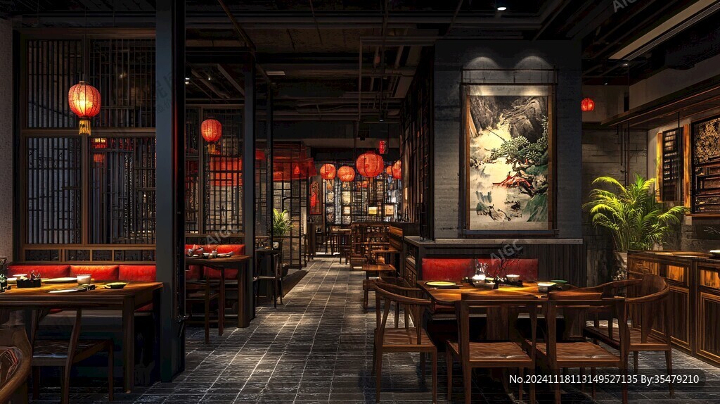 新中式文化火锅店