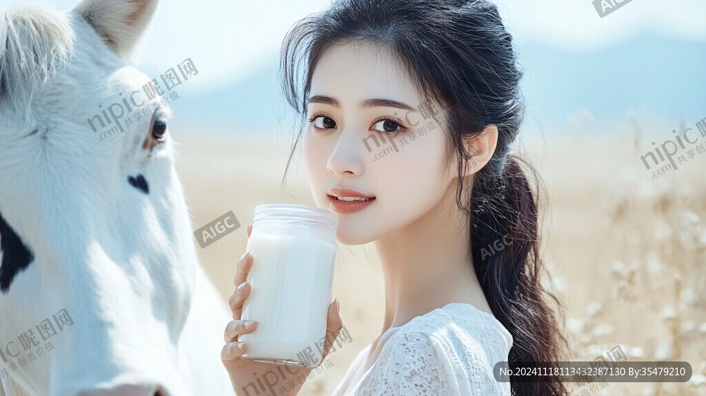 仙气清冷少女壁纸图片