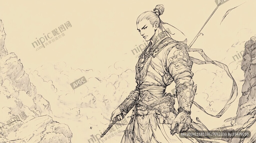 武侠插画
