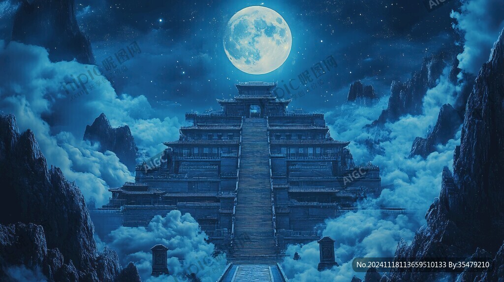 古风仙境天上宫阙