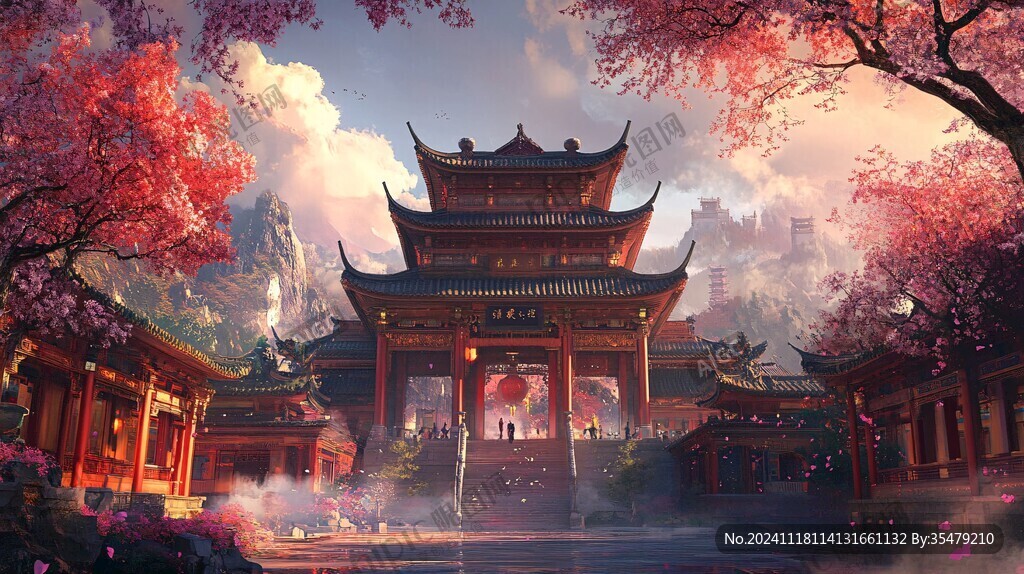 古风场景概念图