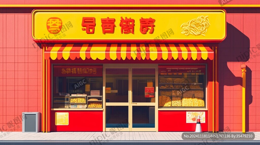 榴莲饼门头