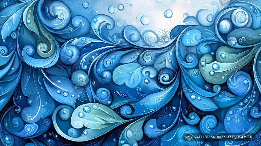 3d印花旋涡背景