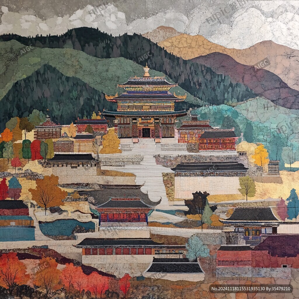 海坛城插画